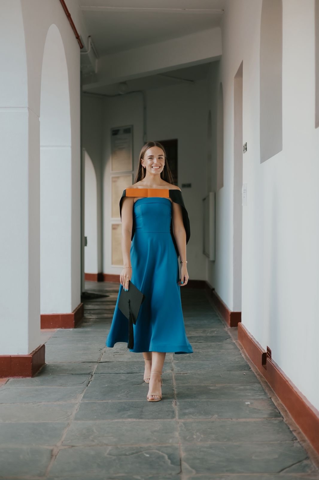 The strapless dress